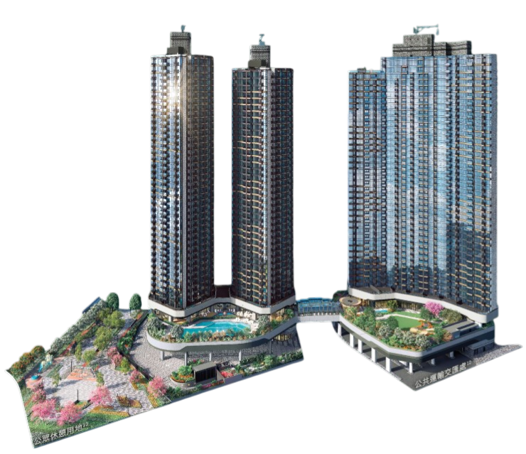 海德園交通及位置示意圖